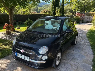 Usado Fiat 500 Lounge 69 CV (50 kW) 2015 Negro Berlina