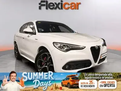 Usado Alfa Romeo Stelvio Veloce 210 CV (154 kW) 2020 Blanco SUV