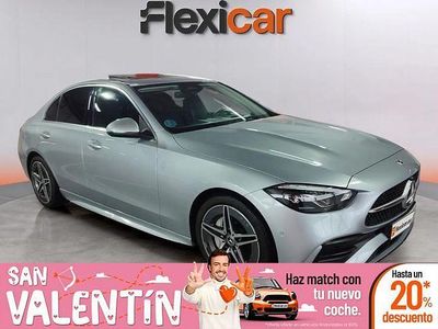 Usado Mercedes C220 200 CV (147 kW) 2021 Gris / plata Berlina