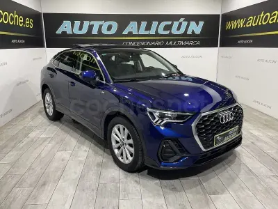 Usado Audi Q3 Sportback Advanced Plus 150 CV (110 kW) 2022 Azul SUV
