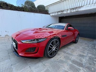 Usado Jaguar F-Type R-Dynamic 300 CV (220 kW) 2021 Rojo Coupe