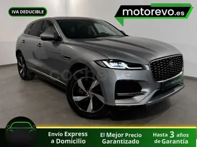 Usado Jaguar F-Pace S 204 CV (150 kW) 2021 Gris / plata SUV