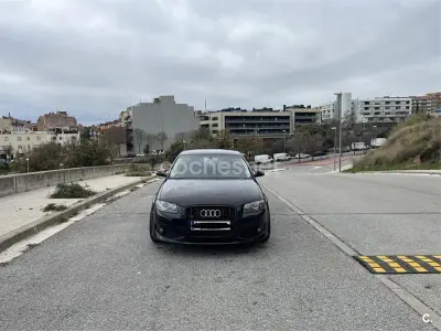 Usado Audi A3 Ambiente 170 CV (125 kW) 2007 Negro Utilitario