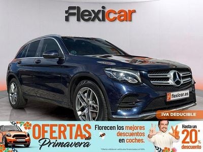 Usado Mercedes GLC220 170 CV (125 kW) 2019 Azul SUV
