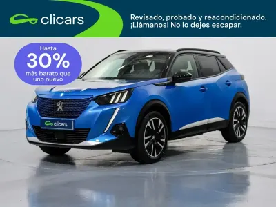 Usado Peugeot e-2008 GT 100 kW (136 CV) 2020 Azul SUV