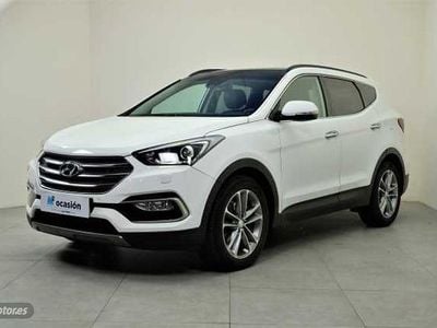Blanco Usado 2017 Hyundai Santa Fe Style SUV | 27.800 €