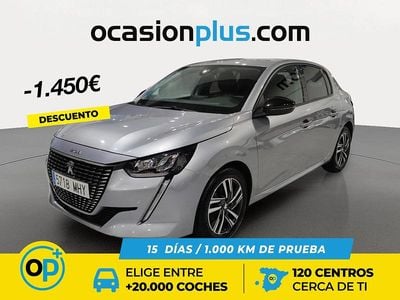 Usado Peugeot 208 Allure 100 CV (73 kW) 2023 Gris Utilitario