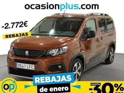 Marrón Usado 2020 Peugeot Rifter GT-line Monovolumen | 16.134 € (Buen precio)