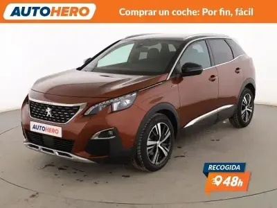 Usado Peugeot 3008 GT-line 130 CV (95 kW) 2019 Amarillo SUV