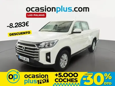 Usado SsangYong Musso 202 CV (148 kW) 2023 Blanco Pickup/Camioneta