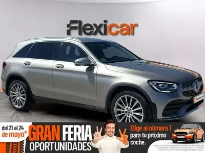 Usado Mercedes GLC220 170 CV (125 kW) 2021 Blanco SUV