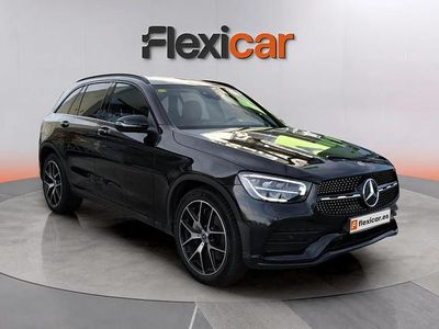 Usado Mercedes GLC200 163 CV (119 kW) 2020 Negro SUV
