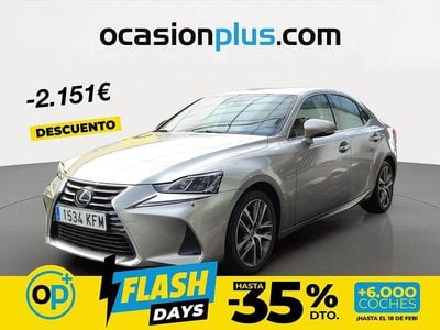 Usado Lexus IS300h Executive Line 223 CV (164 kW) 2017 Gris Berlina