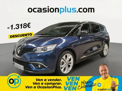 Usado Renault Scénic Zen 140 CV (102 kW) 2018 Azul Monovolumen