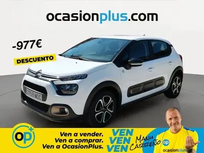 Usado Citroën C3 PureTech 83 CV (61 kW) 2022 Blanco Utilitario