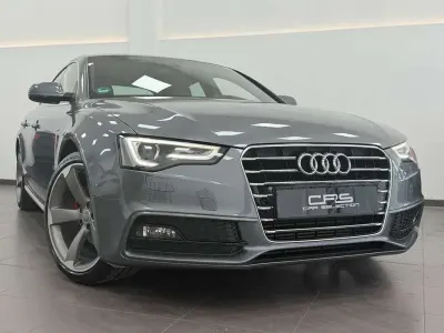 Usado Audi A5 Sportback S-Line 170 CV (125 kW) 2015 Gris Utilitario