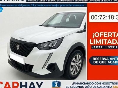 Usado Peugeot 2008 Active 100 CV (73 kW) 2020 Blanco SUV