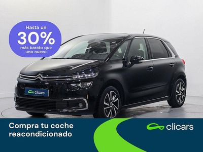 Usado Citroën C4 Picasso PureTech 130 CV (95 kW) 2018 Negro Monovolumen