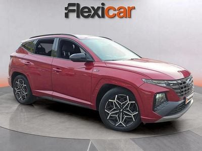 Rojo Usado 2023 Hyundai Tucson N Line SUV | 20.490 € (Precio justo)