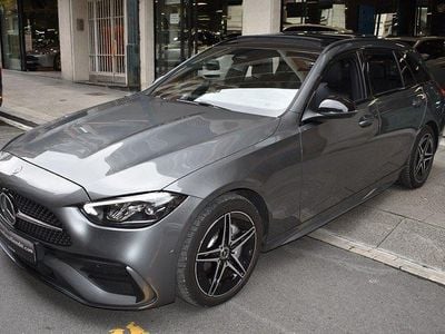 Usado Mercedes C300 AMG 313 CV (230 kW) 2023 Gris selenita Familiar