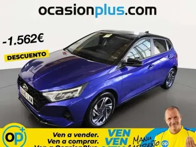 Brugt Hyundai i20 101 HK (74 kW) 2022 Blå Hatchback