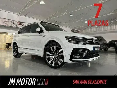 Usado VW Tiguan Allspace R-line 150 CV (110 kW) 2020 Blanco SUV