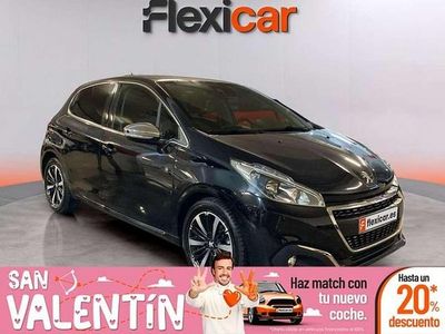 Usado Peugeot 208 GT-line 102 CV (75 kW) 2019 Negro Utilitario