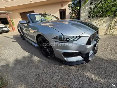 Usado Ford Mustang Convertible 291 CV (214 kW) 2020 Gris / plata Descapotable