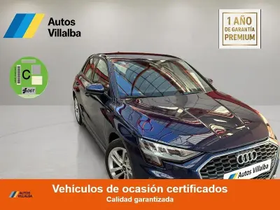 Usado Audi A3 S-Line 116 CV (85 kW) 2021 Azul Berlina