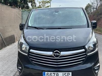 Usado Opel Vivaro 125 CV (91 kW) 2017 Negro Monovolumen
