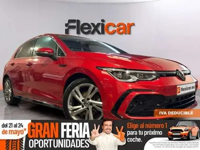 Usado VW Golf VII R-line 150 CV (110 kW) 2021 Rojo Utilitario