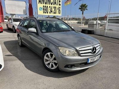 Gris Usado 2008 Mercedes C200 Elegance Berlina | 9200 € (Precio justo)