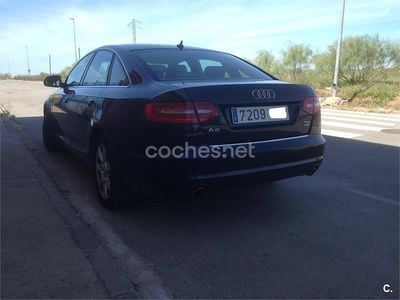 Usado Audi A6 240 CV (176 kW) 2010 Negro Berlina