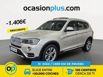 Usado BMW X3 150 CV (110 kW) 2016 Gris SUV