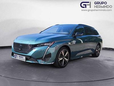Usado Peugeot 308 SW GT 130 CV (95 kW) 2023 Azul Familiar