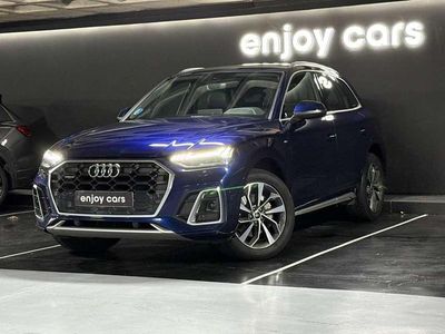 Usado Audi Q5 S-Line 204 CV (150 kW) 2023 Azul SUV