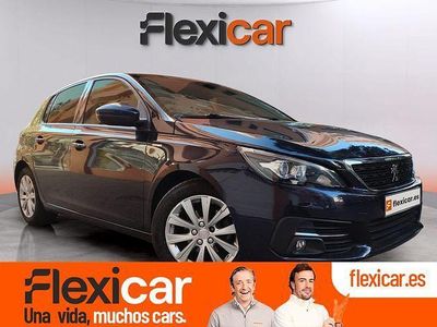Usado Peugeot 308 Style 130 CV (95 kW) 2020 Azul Berlina