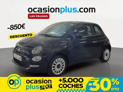 Usado Fiat 500 Dolcevita 70 HP (51 kW) 2021 Preto Citadino