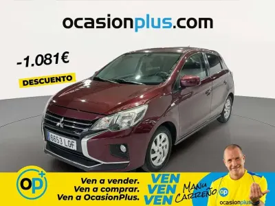 Usado Mitsubishi Space Star Motion 71 CV (52 kW) 2020 Rojo Utilitario