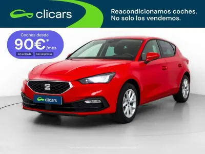 Usado Seat Leon Style 110 CV (80 kW) 2020 Rojo Utilitario