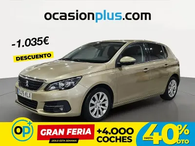 Usado Peugeot 308 Style 130 CV (95 kW) 2018 Beige
