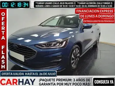 Usado Ford Focus Active 126 CV (92 kW) 2023 Azul Familiar