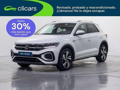 Usado VW T-Roc R-line 150 CV (110 kW) 2022 Blanco SUV