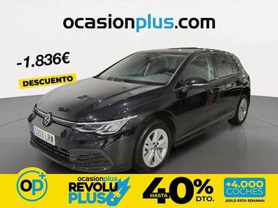 Usado VW Golf VIII Life 110 CV (80 kW) 2021 Negro