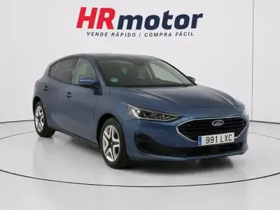Usado Ford Focus Trend+ 120 CV (88 kW) 2022 Azul Berlina