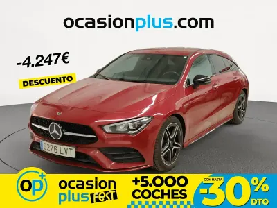 Käytetty Mercedes CLA200 150 HP (110 kW) 2021 Punainen Farmari