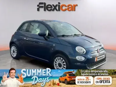 Usado Fiat 500 Lounge 69 CV (50 kW) 2019 Azul Utilitario