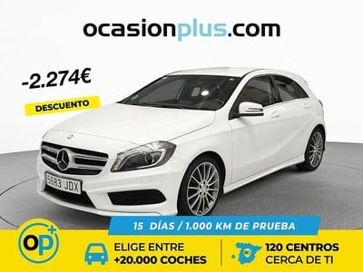 Blanco Usado 2015 Mercedes A180 AMG line Utilitario | 15.926 € (Precio justo)
