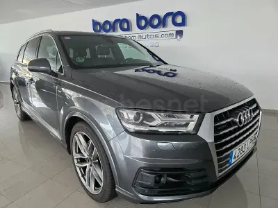 Usado Audi Q7 Sport 272 CV (200 kW) 2016 Gris / plata SUV
