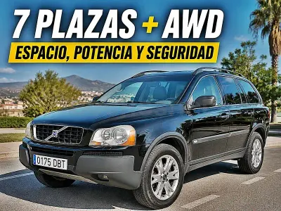 Usado Volvo XC90 Summum 163 CV (119 kW) 2004 Negro SUV